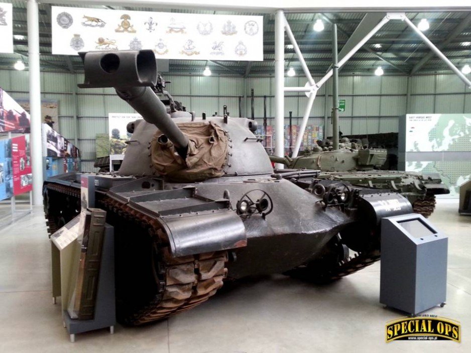 M48 Patton - Muzeum Czołgów (The Tank Museum) w Bovington w Dorset.