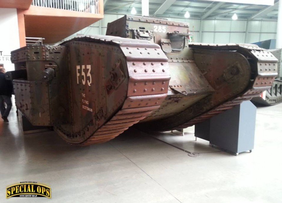 Mark II (damski) - Muzeum Czołgów (The Tank Museum) w Bovington w Dorset.