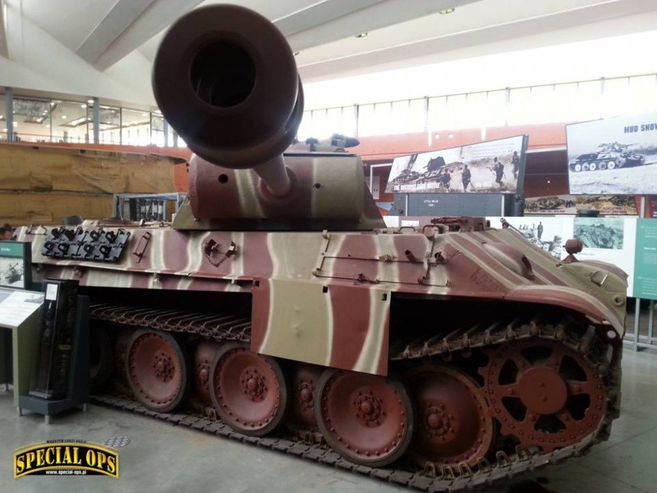 Panzerkampfwagen V Ausf G Panther (SdKfz 171) - Muzeum Czołgów (The Tank Museum) w Bovington w Dorset.