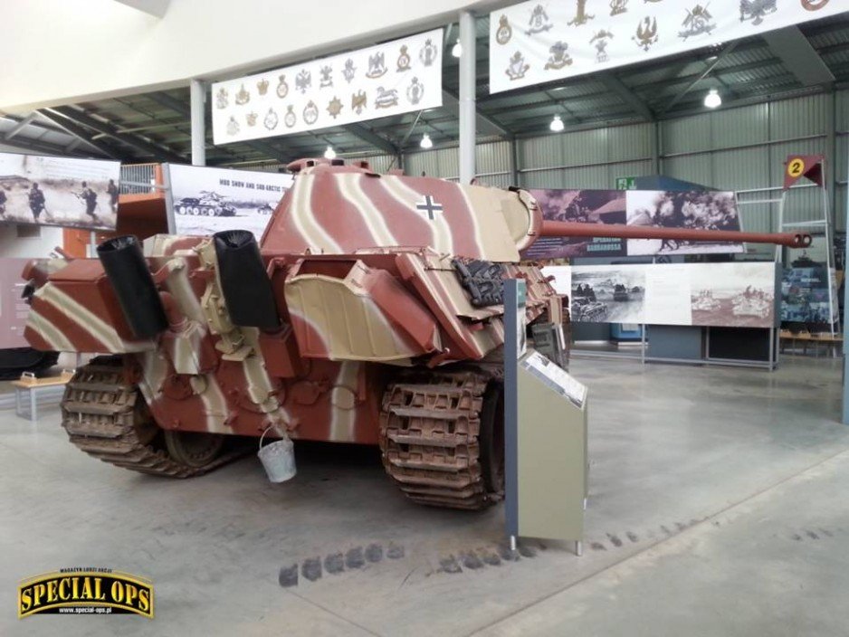 Panzerkampfwagen V Ausf G Panther (SdKfz 171) - Muzeum Czołgów (The Tank Museum) w Bovington w Dorset.