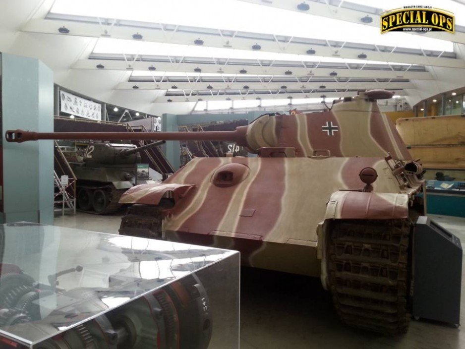 Panzerkampfwagen V Ausf G Panther (SdKfz 171) - Muzeum Czołgów (The Tank Museum) w Bovington w Dorset.