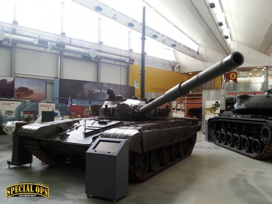 T-72 - Muzeum Czołgów (The Tank Museum) w Bovington w Dorset.