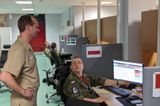 Ćwiczenia z obrony w cyberprzestrzeni
Fot. Źr&oacute;dło: NATO