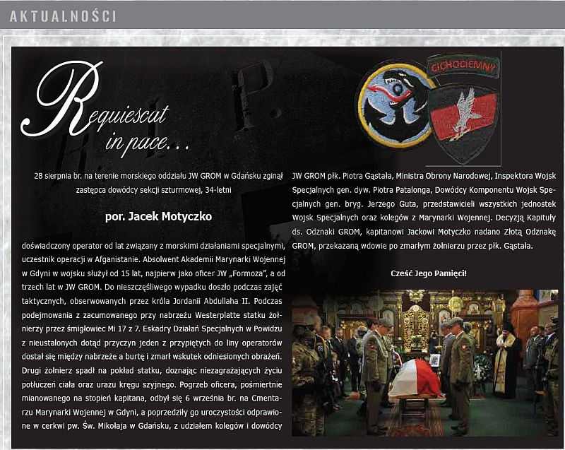 Zrzut ekranu fragmentu archiwalnej strony SO nr 5/2016