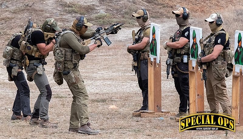 Pokaz elementów wyszkolenia strzeleckiego Special Operations Land Task Unit (SOLTU)