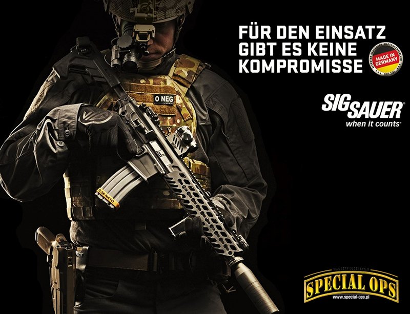 SIG Sauer zaopatruje swą broń w lufy najwyższej jakości (1). Fot. SIG Sauer GmbH & Co KG, Ireneusz Chloupek