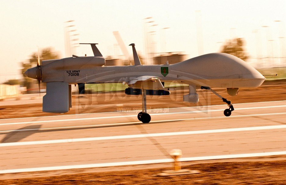 Bezzałogowiec General Atomics MQ-1C Gray Eagle.