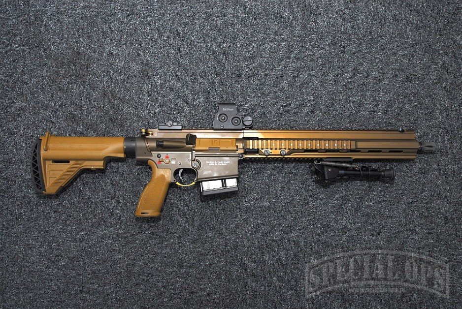 HK417 w wersji obecnie oferowanej przez Heckler & Koch.