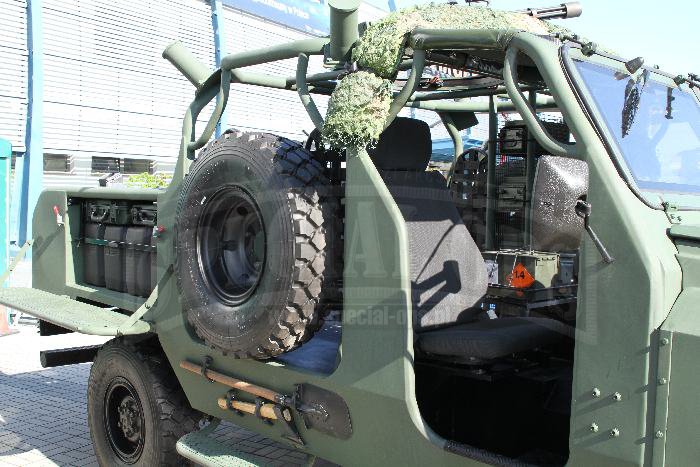 Pojazdy dla sił specjalnych na MSPO 2011
