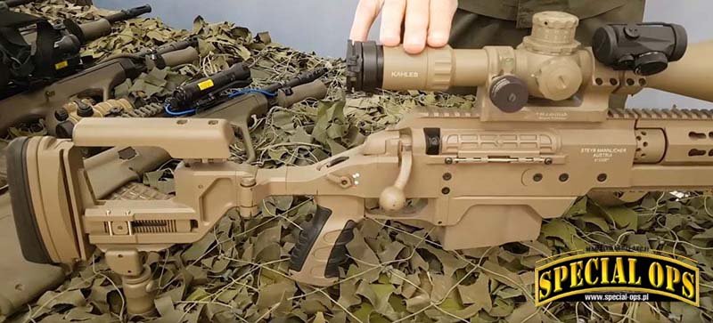 8,6 mm SSG M1 zakupiony przez Bundesheer jako mSSG
(mittlere Scharfschützengewehr), czyli karabin wyborowy średniego zasięgu (2). Zdjęcie: Steyr Mannlicher AG/Steyr Arms, Bundesheer, BMI, MORH