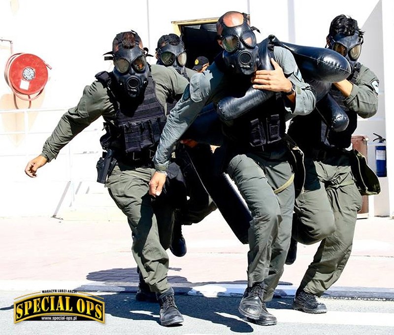„Skorpiony” z Gendarmeria Nacional Argentina. Zdjęcie: Dubai Police