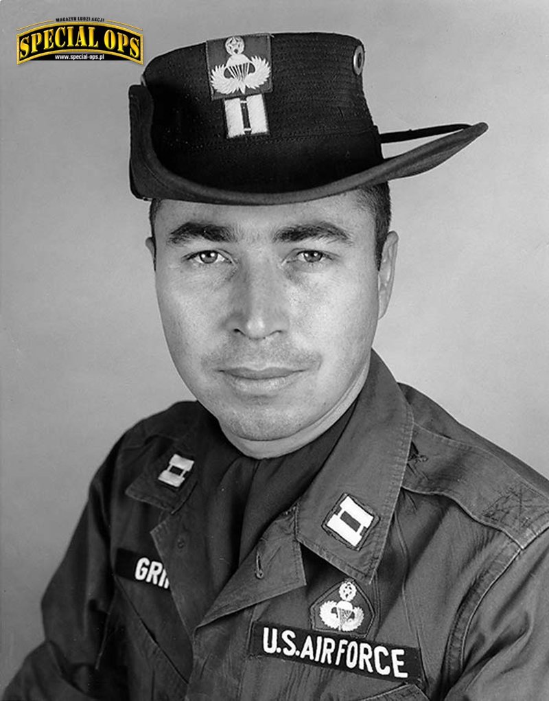 Kpt. Keith Grimes - dowódca Commando Combat Weather Team USAF (1963 r.). Fot. US Air Force