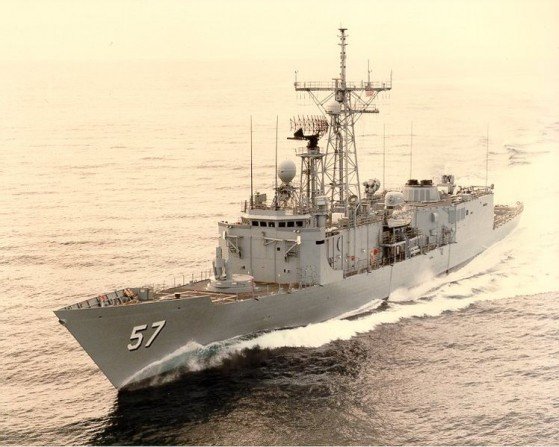 Fregata klasy Oliver Hazard Perry Fot. US Navy