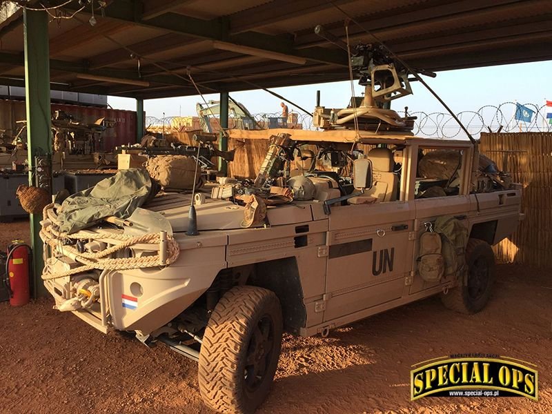 Jeden z prototypów Vectora był testowany w realnych warunkach bojowych, w trakcie działań holenderskich sił specjalnych w Mali.
+