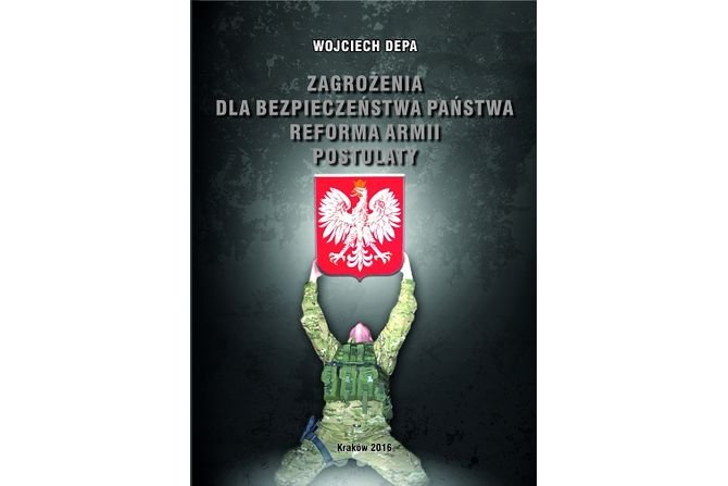 Okładka książki "Zagrożenia dla bezpieczeństwa państwa".