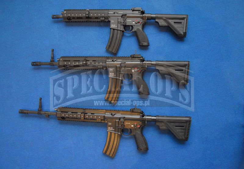 Karabinki rodziny HK416A5 (Cenrex).