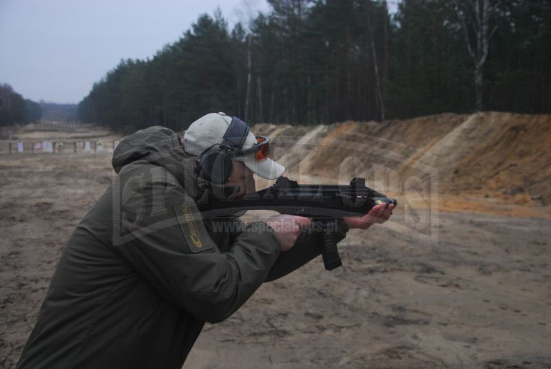 Scorpion EVO3 S1 podczas strzelania