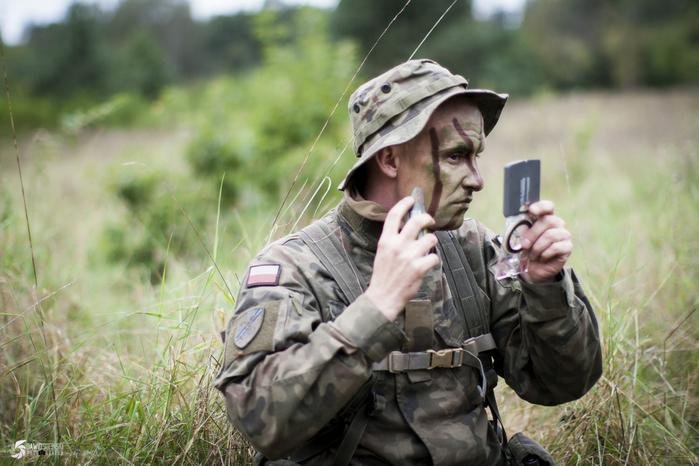 Szkolenie strzelców wyborowych z 15. Giżyckiej Brygady Zmechanizowanej.