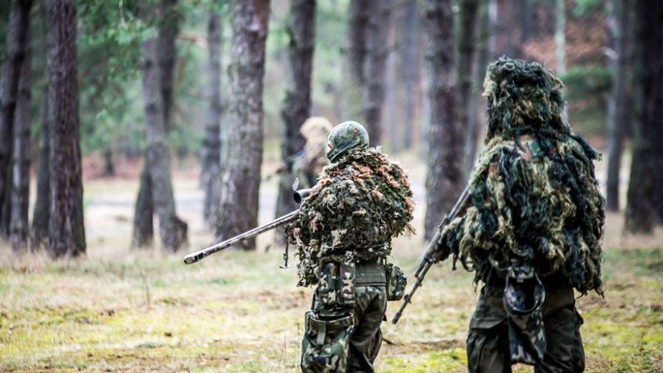 Szkolenie strzelców wyborowych z 17. Wielkopolskiej Brygady Zmechanizowanej (JW 5700).