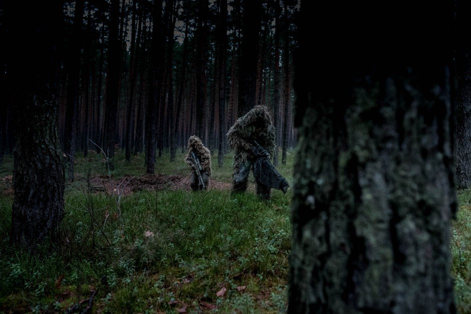 Szkolenie poligonowe 1 Batalionu Strzelców Podhalańskich w Nowej Dębie.