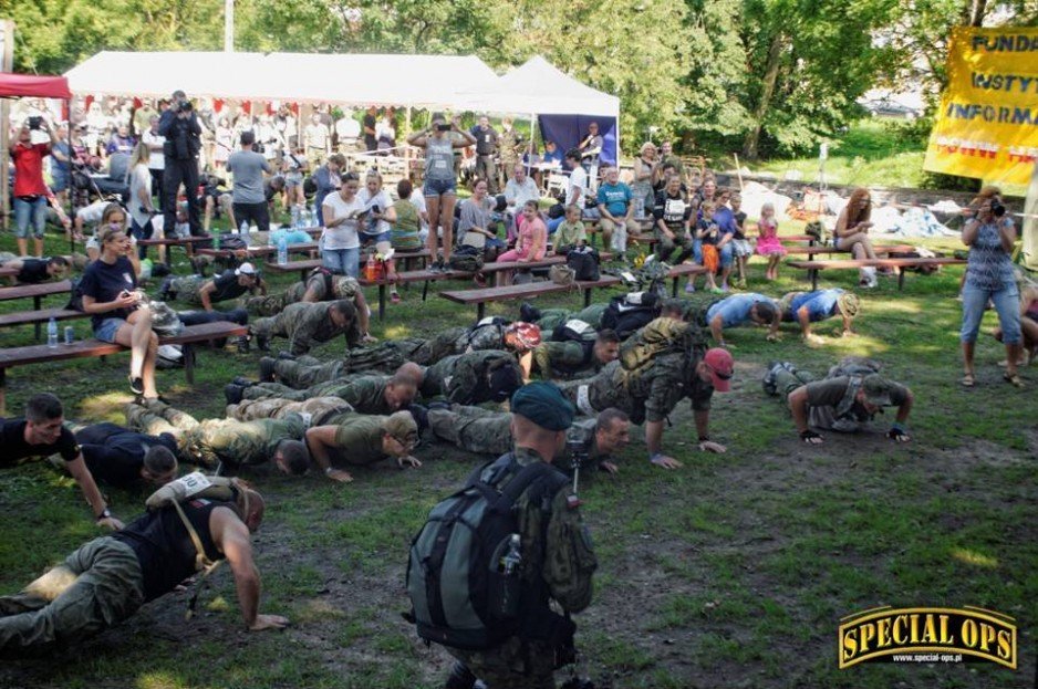 VI Bieg Tygrysa w Orzyszu - 22 PUSH-UP CHALLENGE dla weteranów z PTSD.