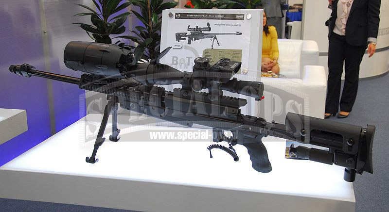 Karabin wyborowy APR308 z komputerem balistycznym BORS (Cenzin).