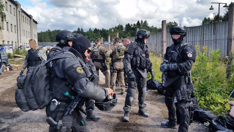 ATHOS 2016 - ćwiczenia Grupy ATLAS. Na zdjęciu: litewska jednostka ARAS.