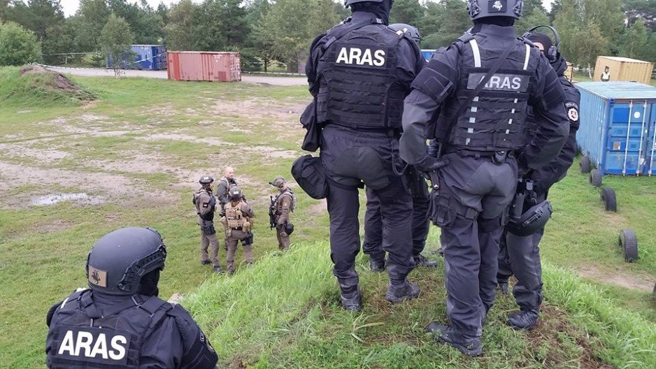 ATHOS 2016 - ćwiczenia Grupy ATLAS. Na zdjęciu: litewska jednostka ARAS.