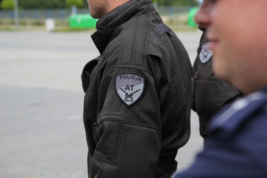 Ćwiczenia zgrywające służb na terenie Targów Kielce.