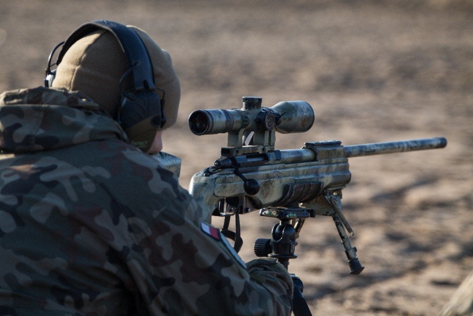 Strzelcy wyborowi z 21. Brygady Strzelców Podhalańskich na 8. Międzynarodowych Zawodach Snajperskich - Military Snipers World Championships - w Bezenec.