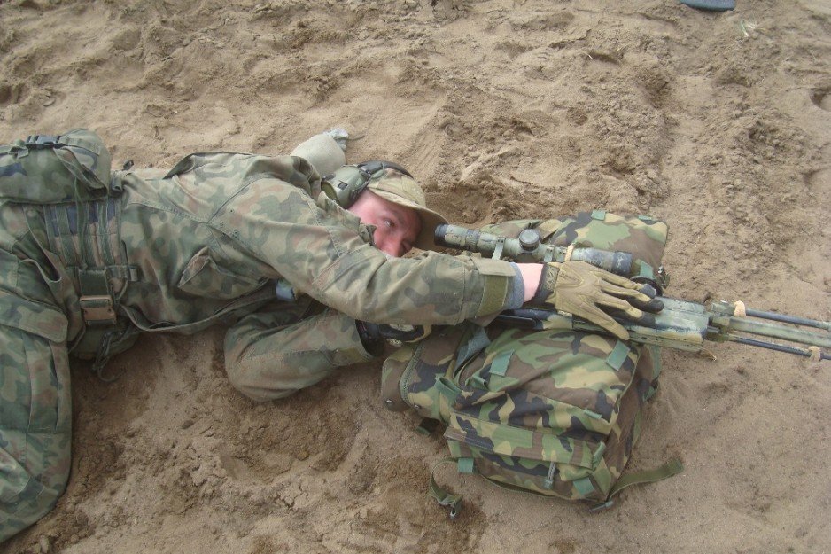 Strzelcy wyborowi z 21. Brygady Strzelców Podhalańskich na 8. Międzynarodowych Zawodach Snajperskich - Military Snipers World Championships - w Bezenec.