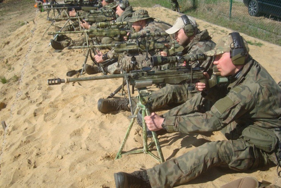 Strzelcy wyborowi z 21. Brygady Strzelców Podhalańskich na 8. Międzynarodowych Zawodach Snajperskich - Military Snipers World Championships - w Bezenec.