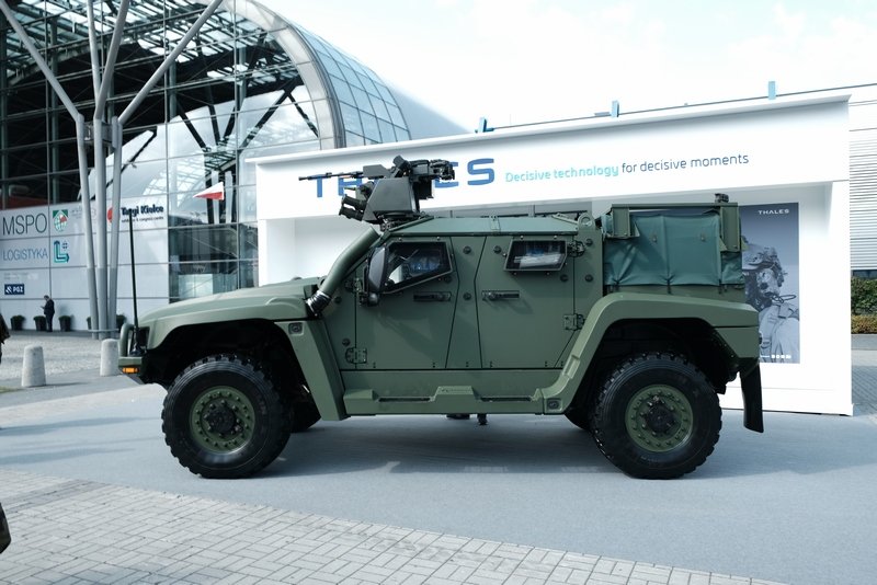 Hawkei z Thales Australia