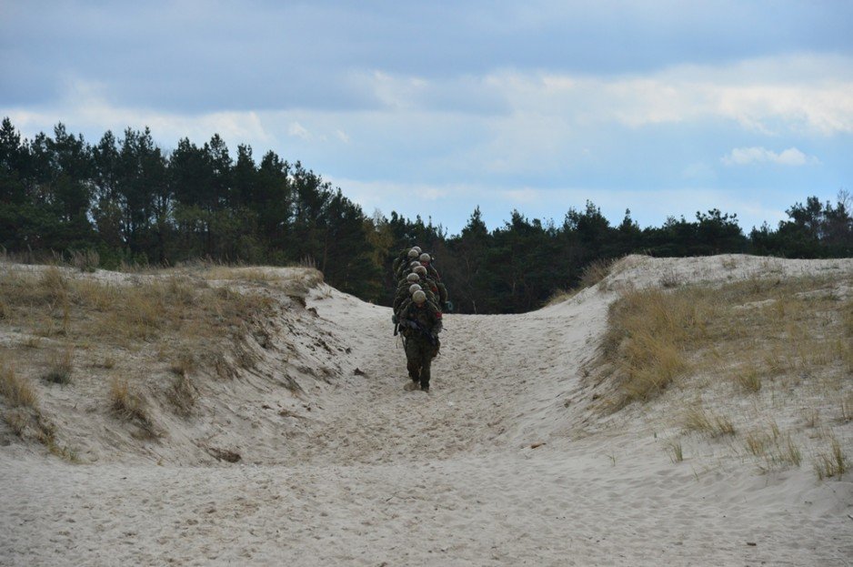 HELL WEEK - selekcja do Oddziału Specjalnego Żandarmerii Wojskowej (OSŻW) w Warszawie - Ustka, 23-29 kwietnia 2016 r.