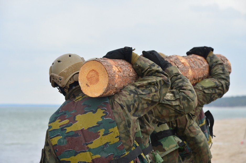 HELL WEEK - selekcja do Oddziału Specjalnego Żandarmerii Wojskowej (OSŻW) w Warszawie - Ustka, 23-29 kwietnia 2016 r.