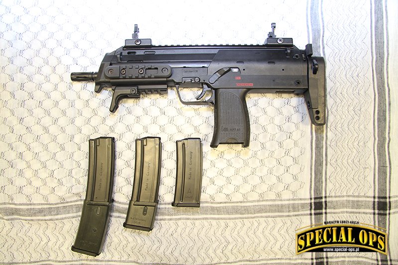 Pistolet maszynowy HK MP7.