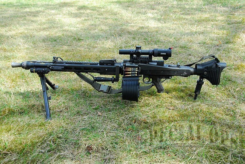 Ukm MG3 KWS, czyli wersja taktyczna karabinu o prawie 70-letnim rodowodzie.