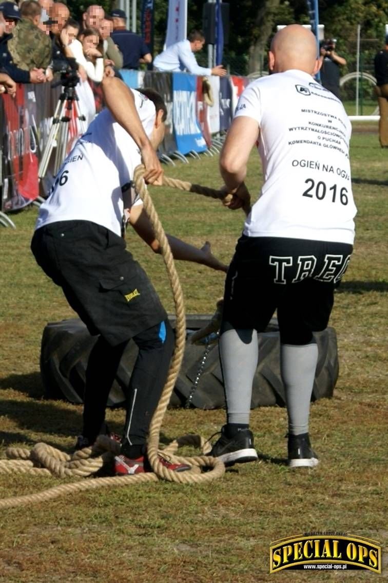 Mistrzostwa Polski w Konkurencjach Wytrzymałościowo-Siłowych o Puchar Komendanta Głównego Policji "Ogień na Ogień 2016" - CSP Legionowo, 29.09.2016 r.