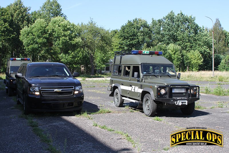 Szkolenie Wydziału Ochrony Oddziału Specjalnego Żandarmerii Wojskowej w Warszawie.