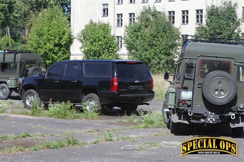 Szkolenie Wydziału Ochrony Oddziału Specjalnego Żandarmerii Wojskowej w Warszawie.