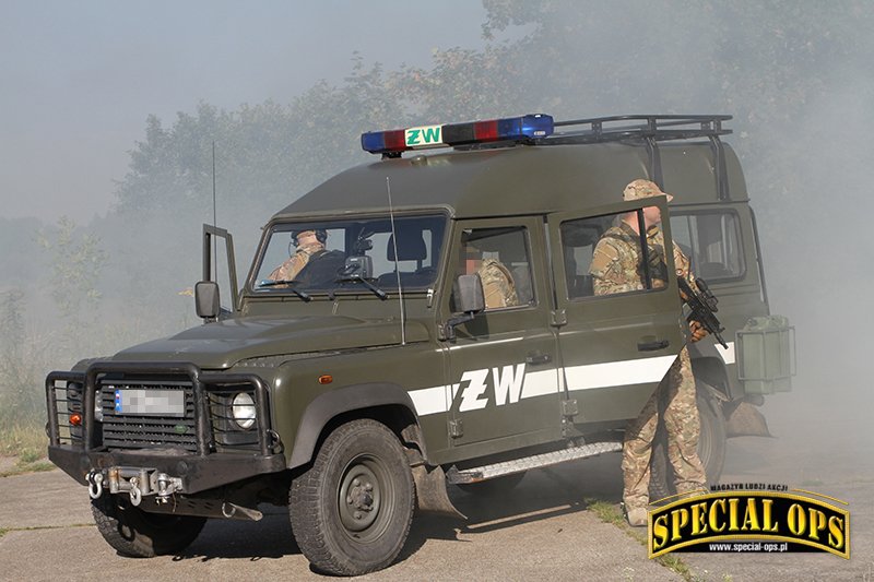 Szkolenie Wydziału Ochrony Oddziału Specjalnego Żandarmerii Wojskowej w Warszawie.