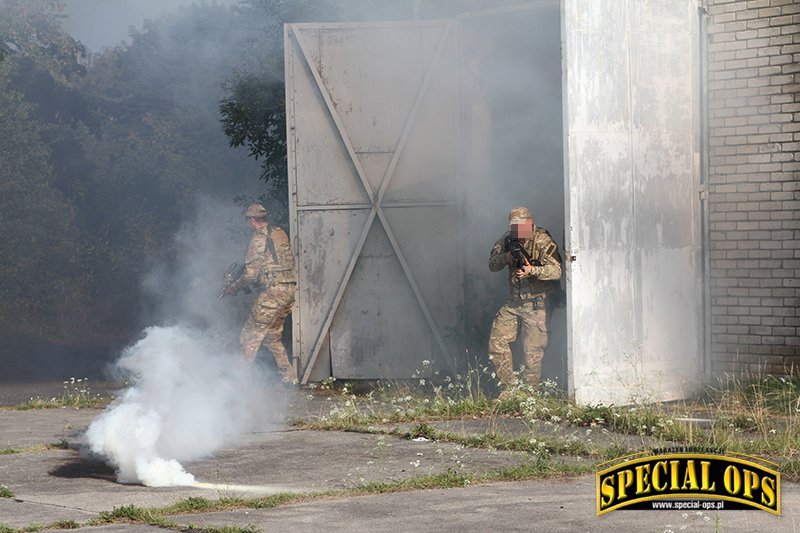 Szkolenie Wydziału Ochrony Oddziału Specjalnego Żandarmerii Wojskowej w Warszawie.
