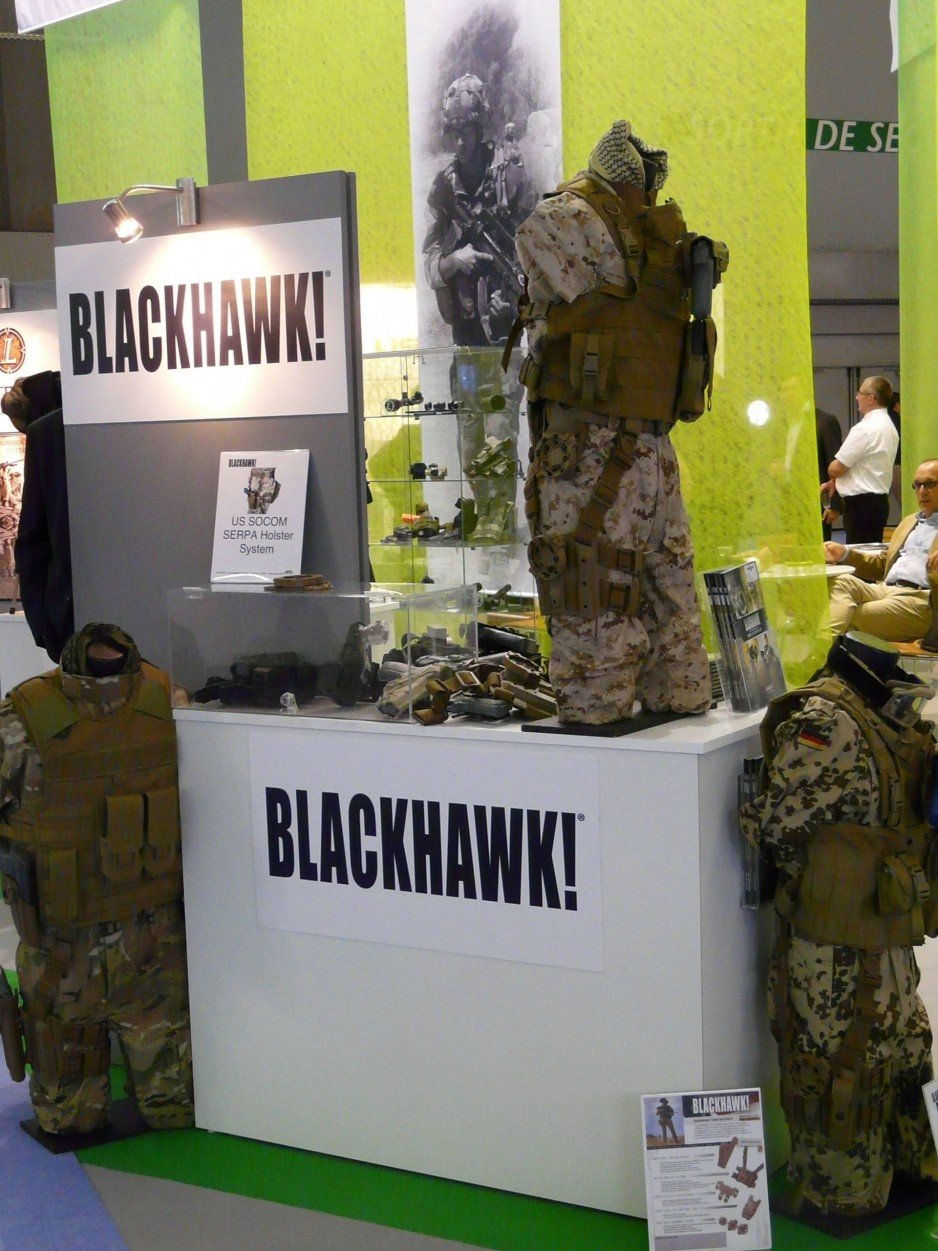 Blackhawk również gościł na Eurosatory.