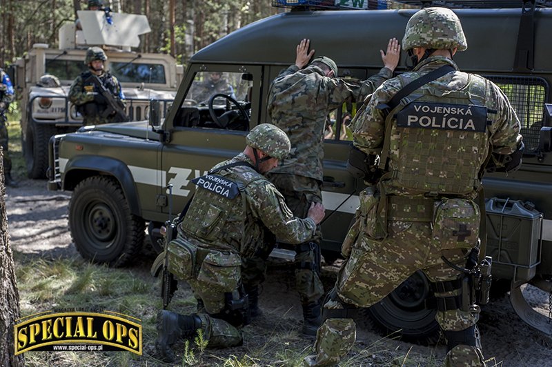 Ćwiczenia taktyczne Wielonarodowego Batalionu Policji Wojskowej NATO (NATO MNMPBAT) oraz Military Police z USA pk. SHARP LYNX-16 (3-10.06.2016).