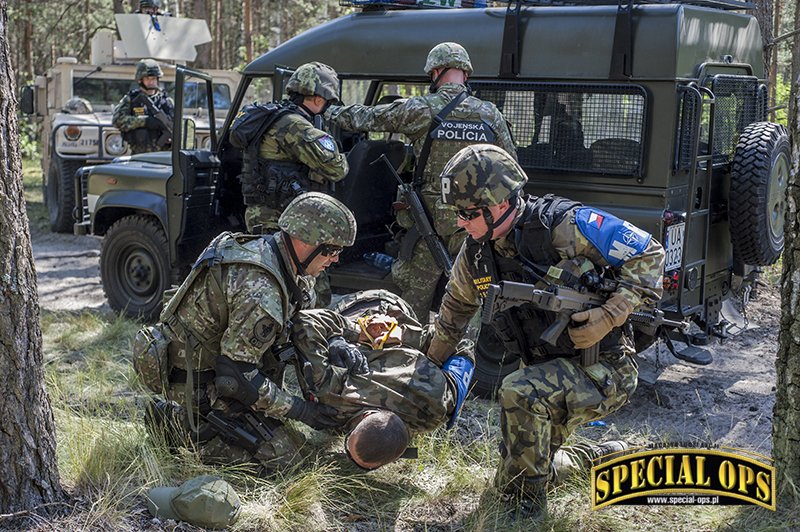 Ćwiczenia taktyczne Wielonarodowego Batalionu Policji Wojskowej NATO (NATO MNMPBAT) oraz Military Police z USA pk. SHARP LYNX-16 (3-10.06.2016).