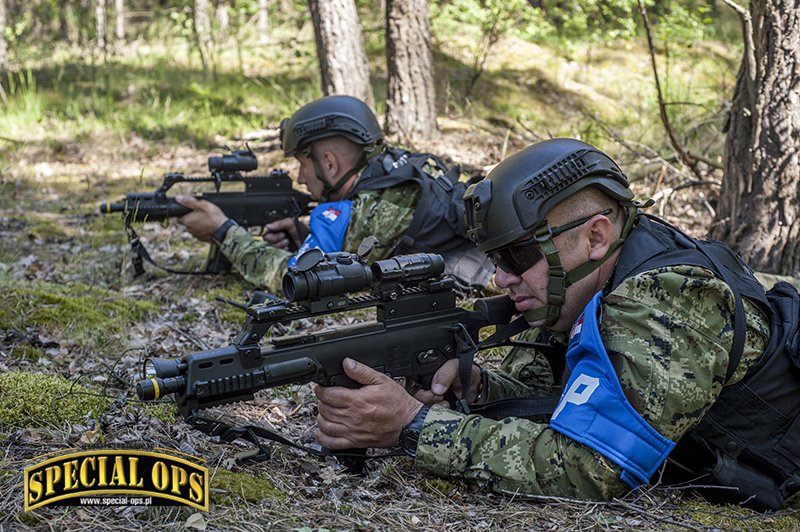 Ćwiczenia taktyczne Wielonarodowego Batalionu Policji Wojskowej NATO (NATO MNMPBAT) oraz Military Police z USA pk. SHARP LYNX-16 (3-10.06.2016).