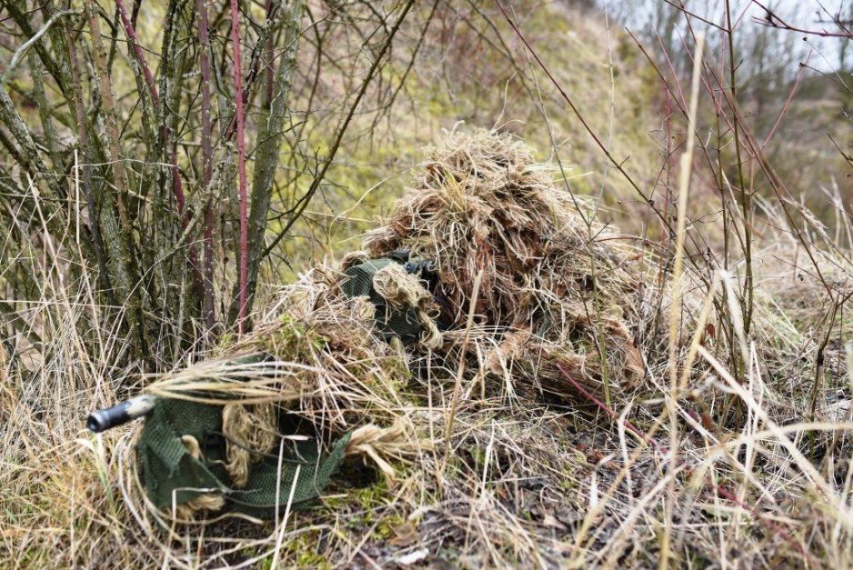 Szkolenie strzelców wyborowych 21. Brygady Strzelców Podhalańskich - strzelanie na nieznanym dystansie.