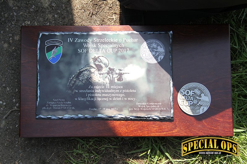 IV Zawody Strzeleckie o Puchar Wojsk Specjalnych „SOF Delta Cup 2017” pod egidą Dowódcy Komponentu WS, gen. bryg. Wojciecha Marchwicy - 17-18 maja 2017 r.