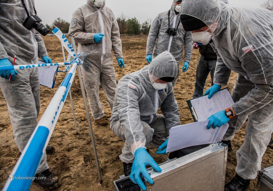 Szkolenie pirotechników na obiektach 2 Mazowieckiego Pułku Saperów w Kazuniu Nowym - 7 marca 2017 r.