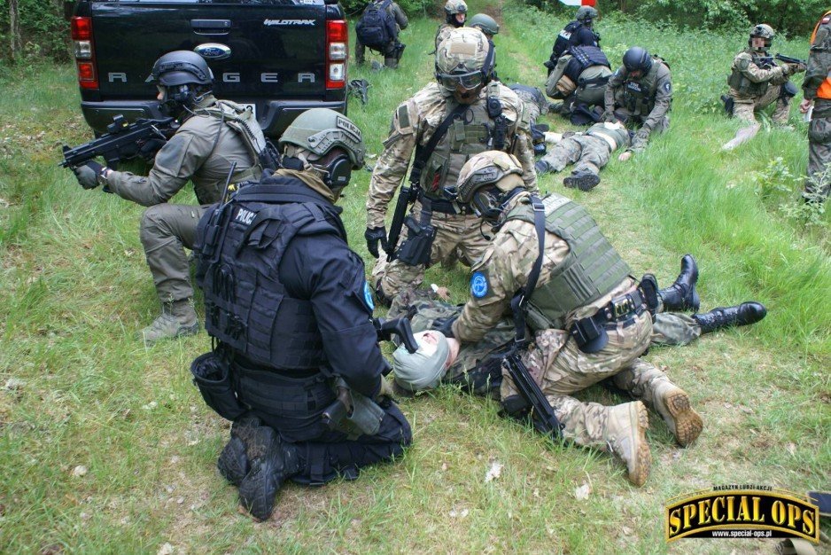 IV Zawody i Warsztaty Ratownictwa Taktycznego Grup Interwencyjnych Służby Więziennej Tactical Prison Rescue - 23-26.05.2017 - Wołów/Brzeg Dolny. - stacja: POSTERUNEK.